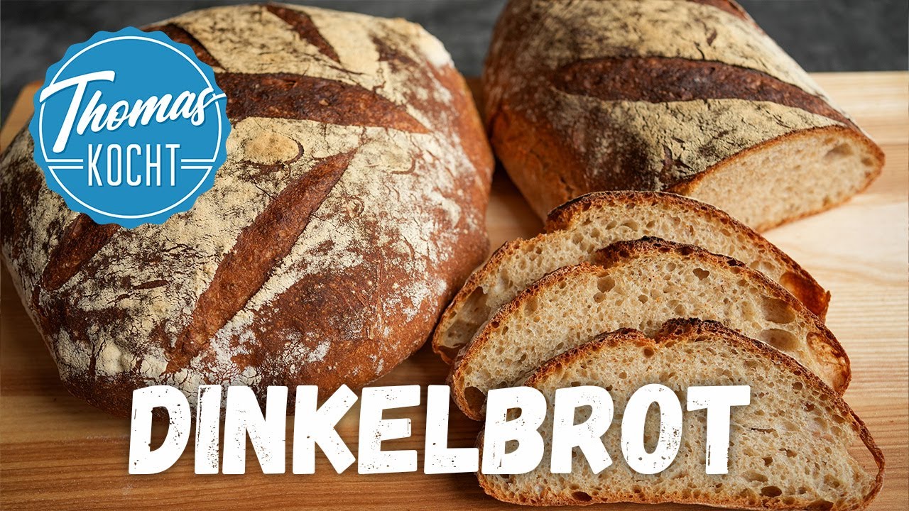 Leckeres Dinkelbrot mit Kochstück backen