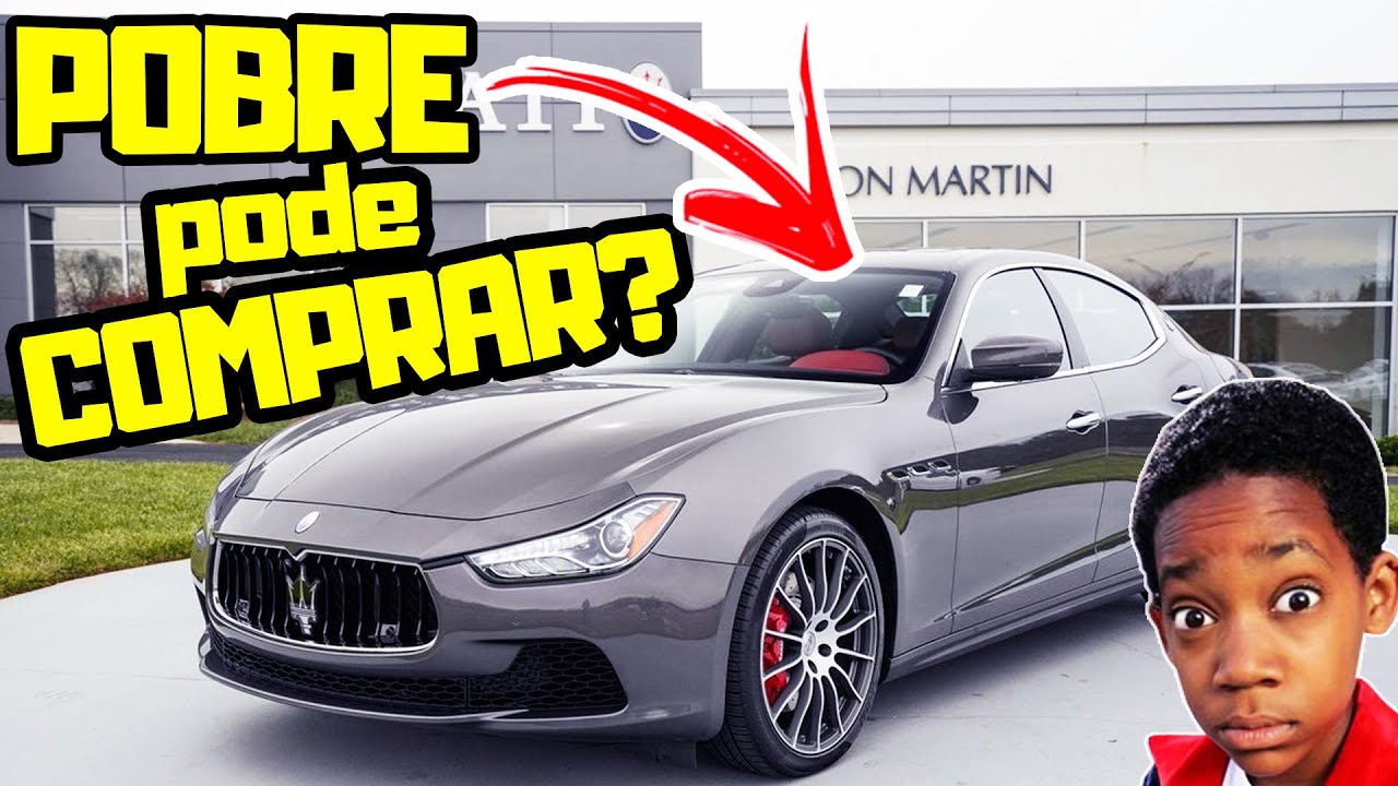 PEÃO Pode ou NÃO Pode TER CARRO DE LUXO nos EUA? 🤔 (Opnião Sincera)