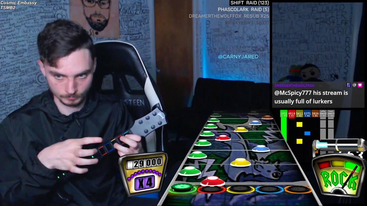 Guitar Hero 1 ~ Through the Fire & Flames INTRO FC