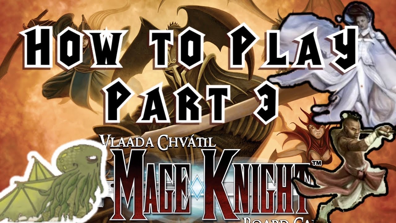 How to Play Mage Knight Part 3 - Combat Vs Enemies & Healing