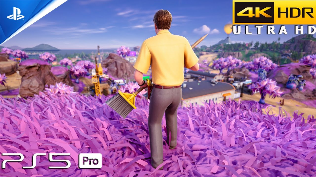 Fortnite (PS5 Pro) 4K 120FPS HDR Gameplay | Skin Dwight Schrute (The Office)