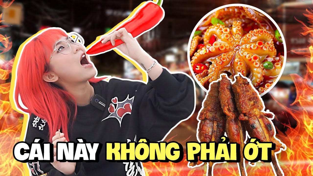 Càn quét tất cả món ăn vặt trên thế giới. Misthy ăn thử dế chiên giòn & chè thúi địch! WHAT THE FOOD