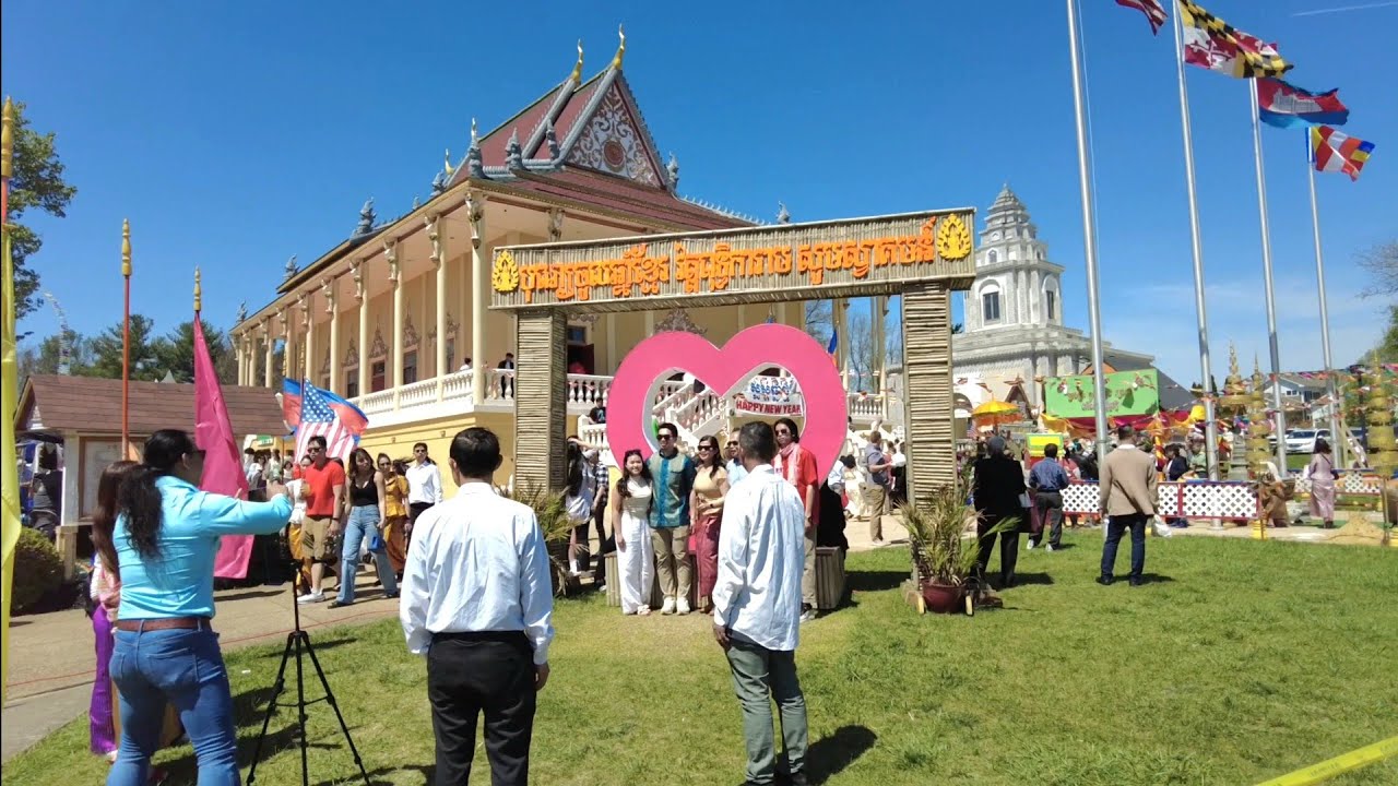 Khmer New Year 2024 At Wat Maryland Was Packed, Sold Out Food & Classical Dance Performances