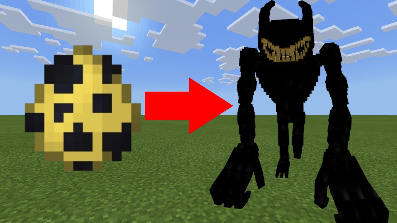 How to get Beast Bendy in Minecraft Bendy and the ink machine