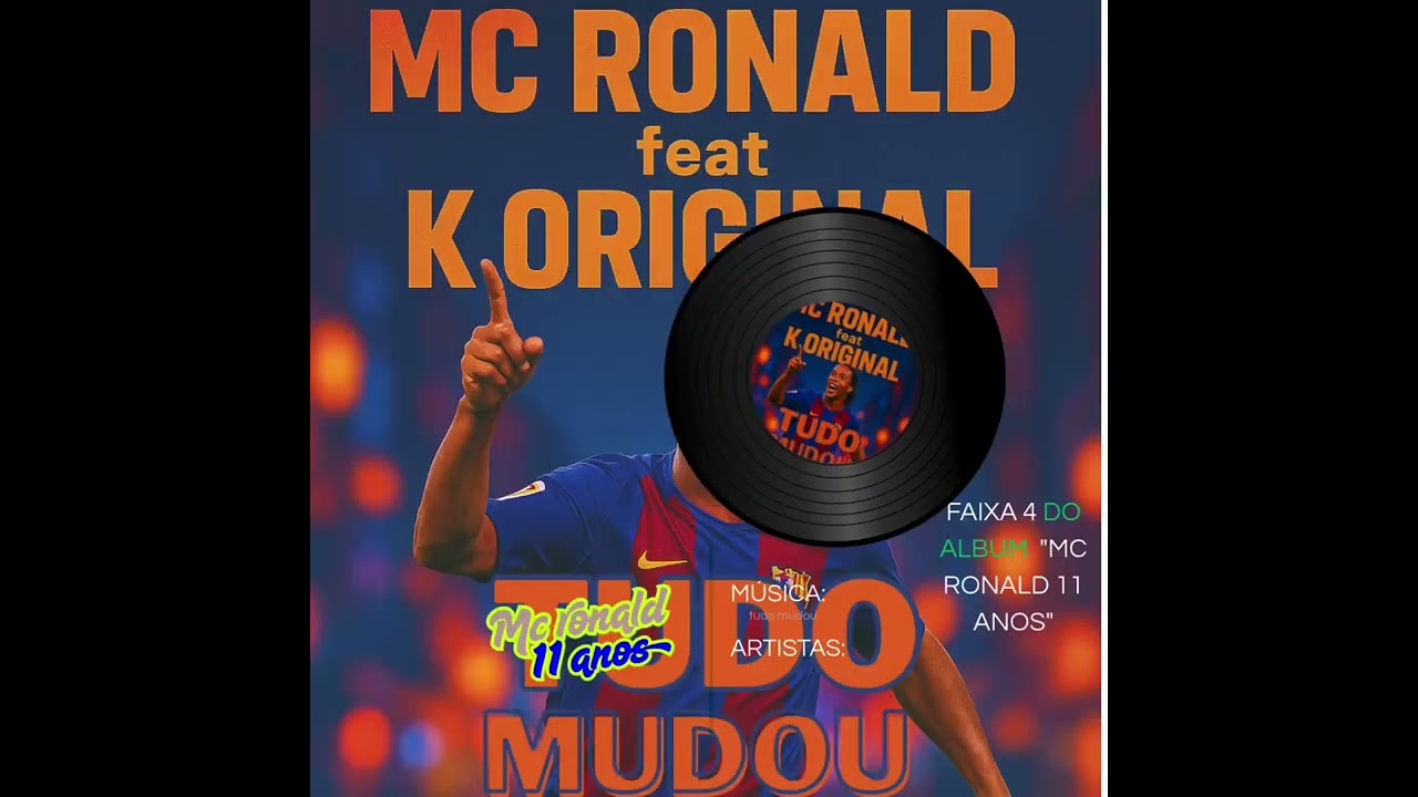 Mc Ronald 11 anos feat k Original    Tudo Mudou  