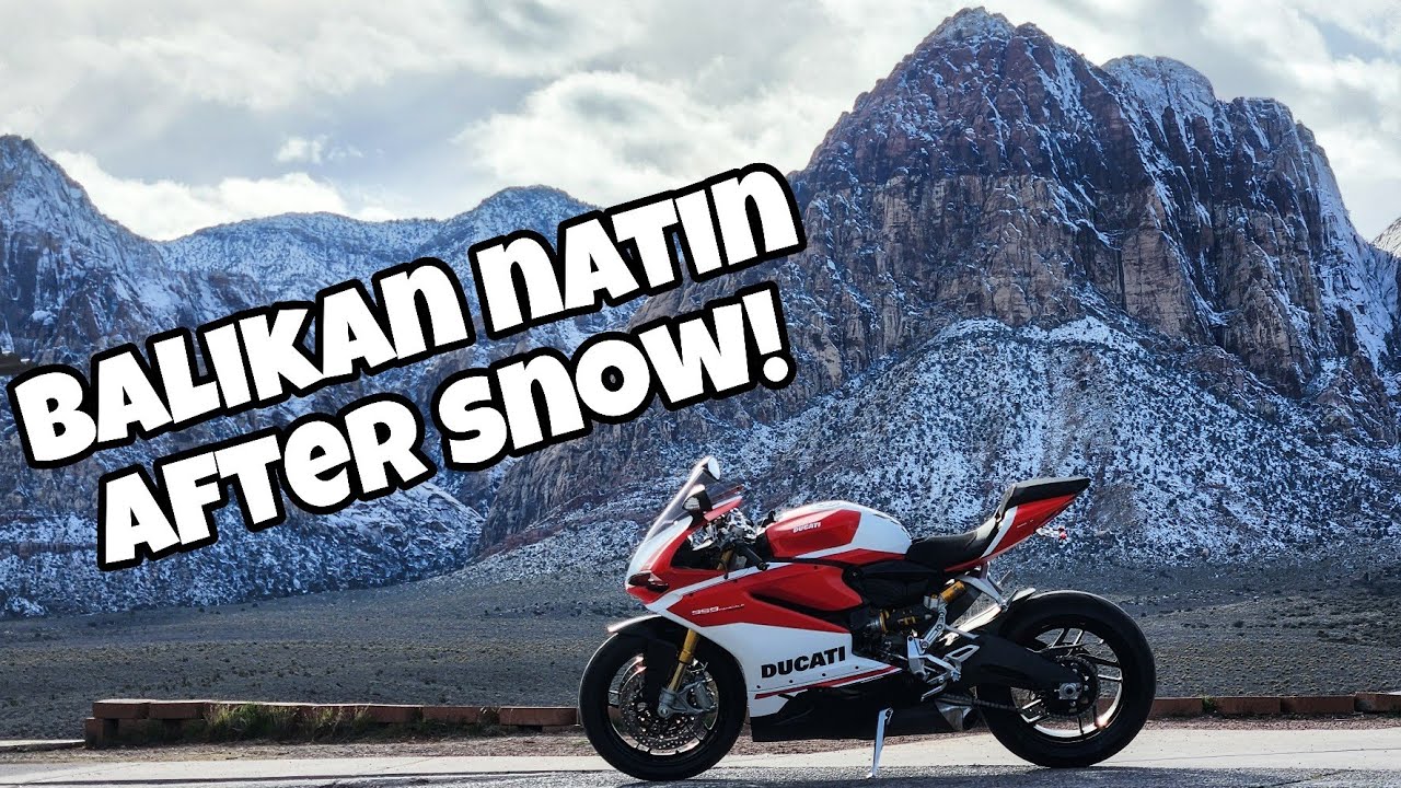 Balik sa Red Rock After Snow | Panigale 959 Corse | Omarc Tv