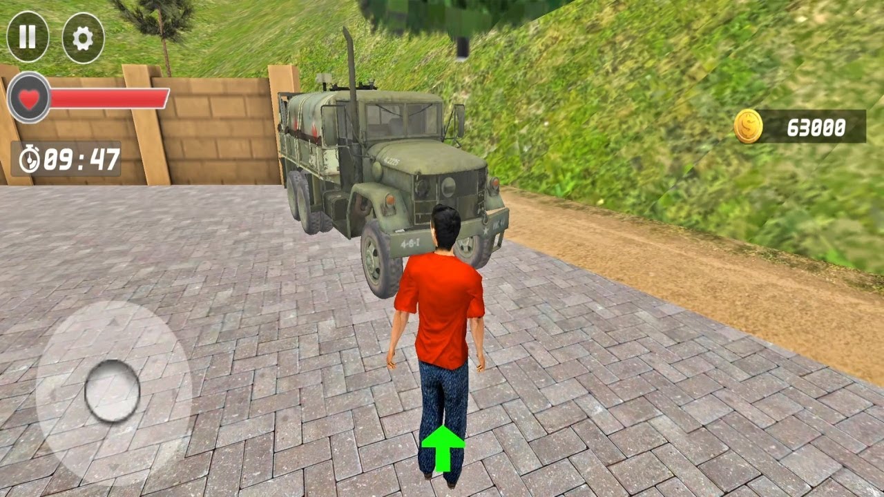 Offroad Indian Truck Driving Simulator Challenge Mode New Army Truck - Android Sim Games