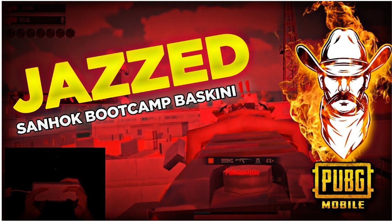 JAZZED SANHOK KRALI GERİ DÖNDÜ - JAZZED BOOTCAMP BASKINI - PUBG MOBILE