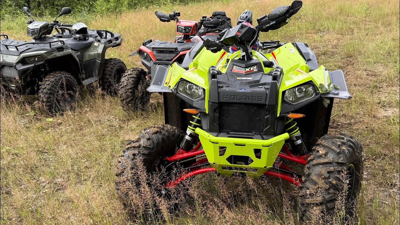 Polaris Scrambler 1000 S  w terenie / Sportsman 100 / sportsman570 