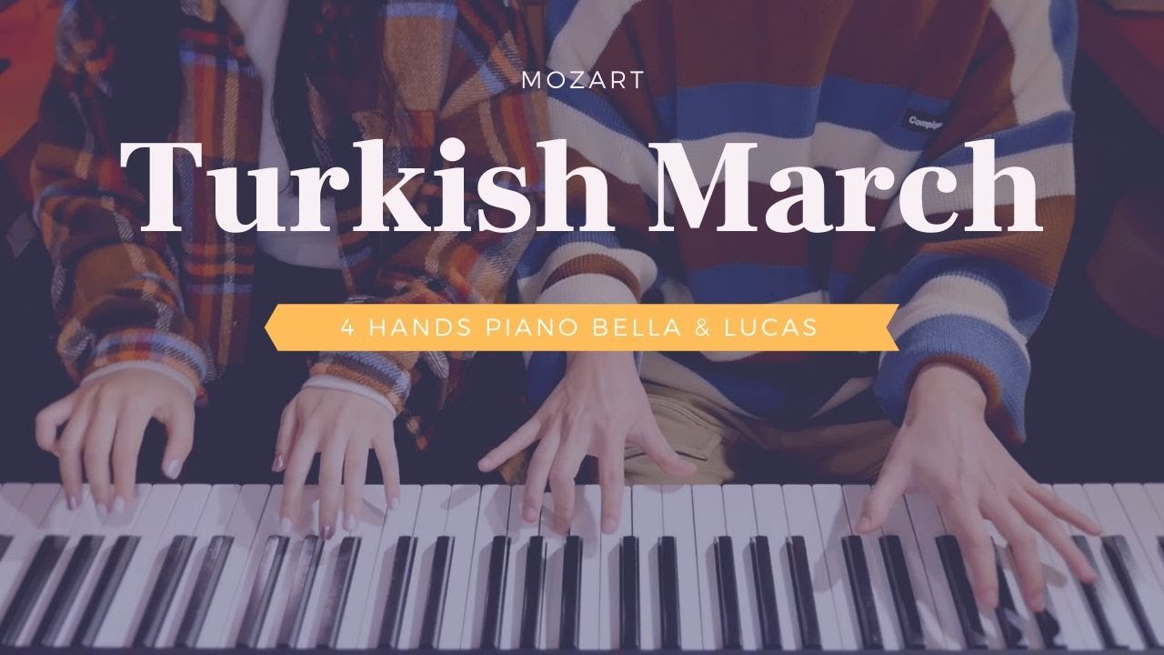 🎵Mozart (모차르트) - Turkish March (터키 행진곡) | 4hands piano