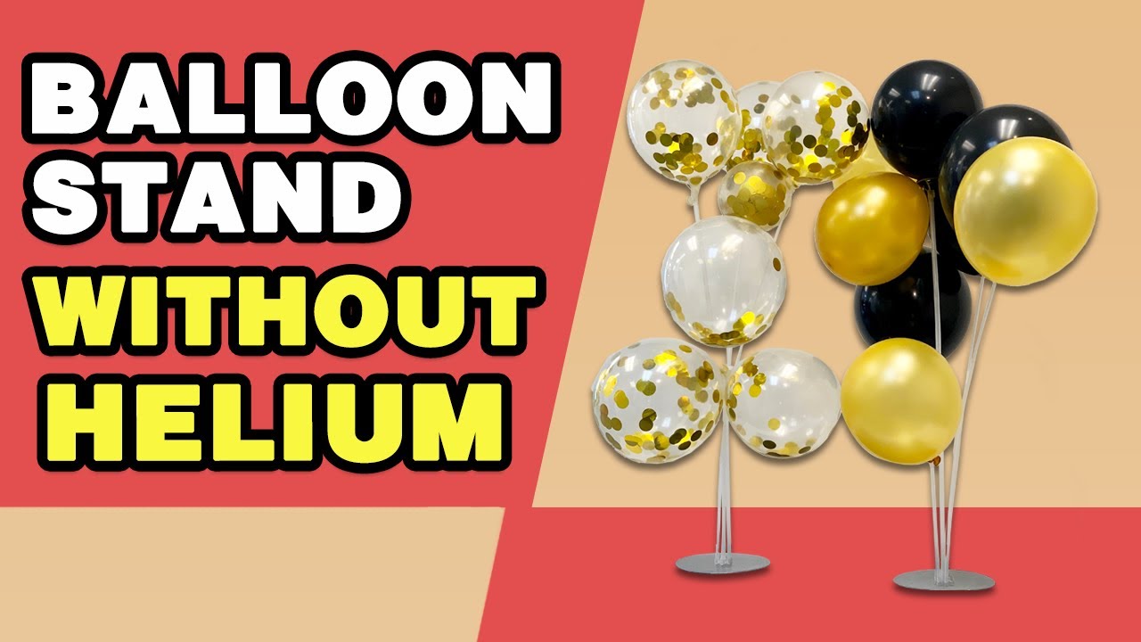 How to use Balloon Bouquet Stand?