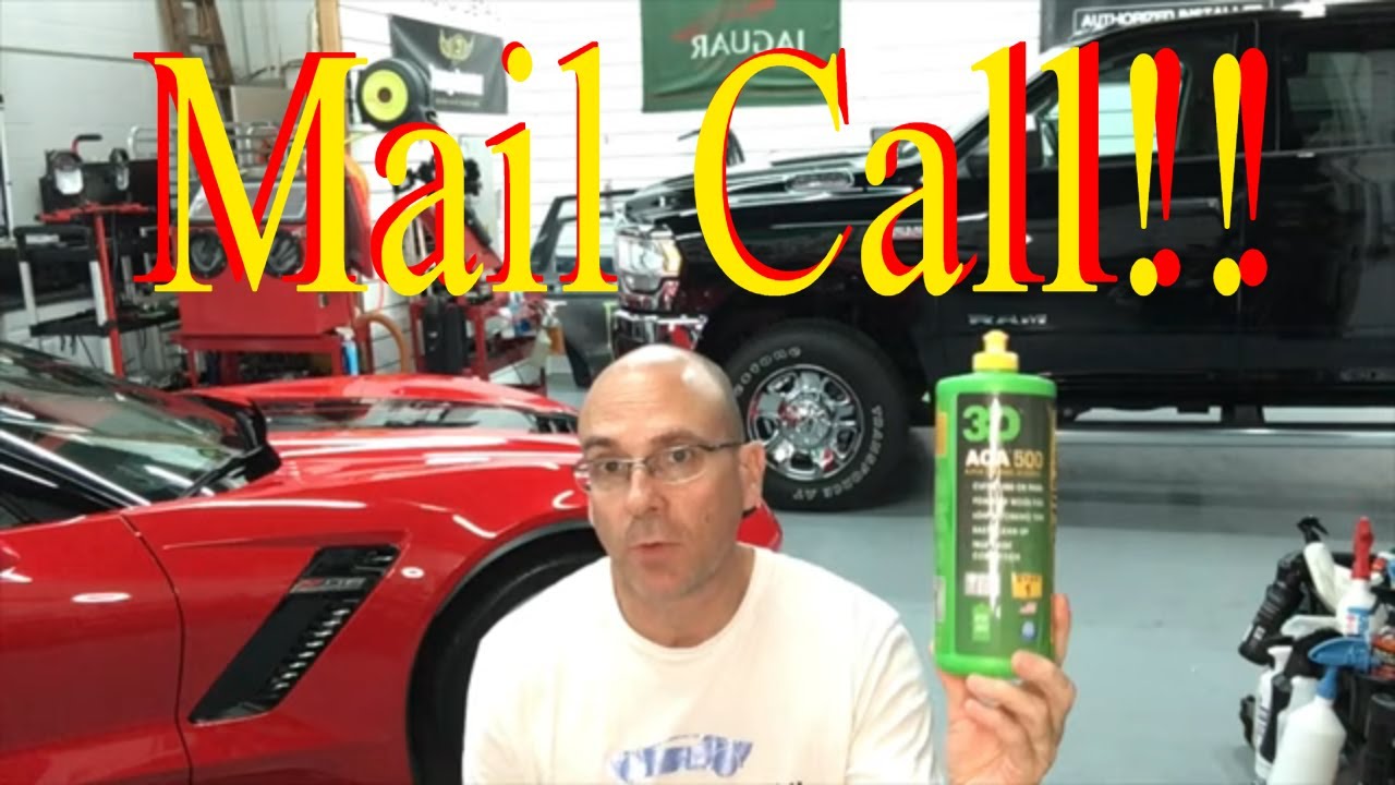 Mail Call!! Cut Compounds, Power/Collinite, Gyeon Coatings And Much More!!