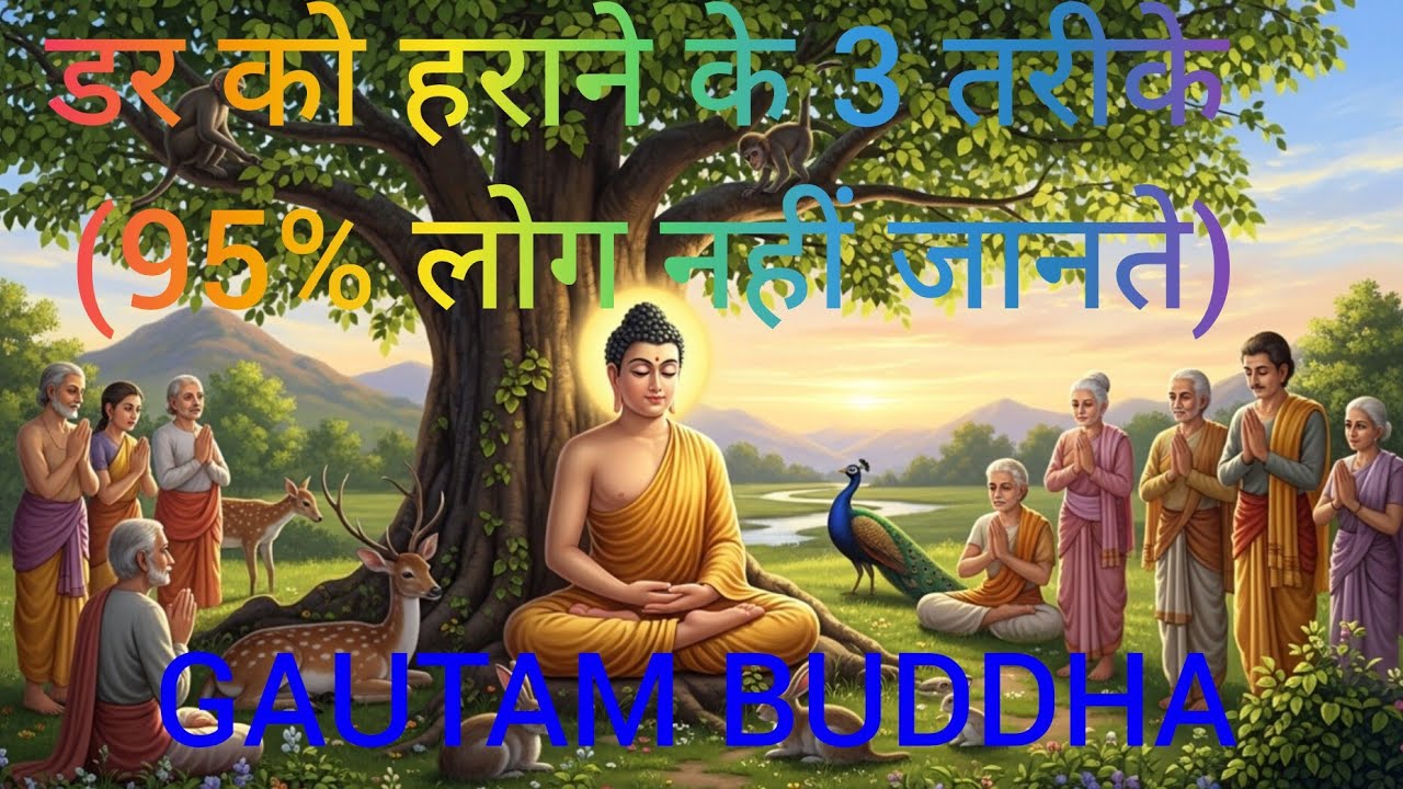 Dar ko Jeet Gautam Budh ka Sikh डर को जीत गौतम बुद्ध का सीख #motivation #gautambudhastory #love #vp 