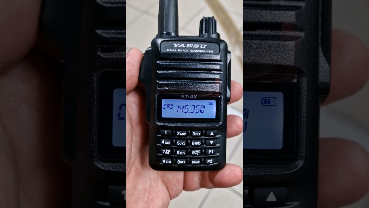 Yaesu FT-4X Dualband Radio #yaesu #hamradio #walkietalkie