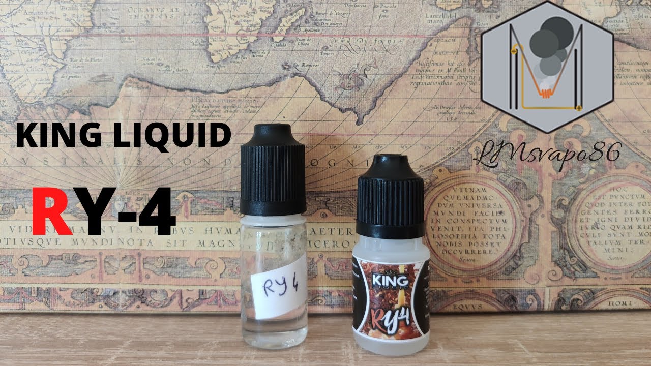 RY4 di #KingLiquid... Tabaccoso per iniziale!!!!