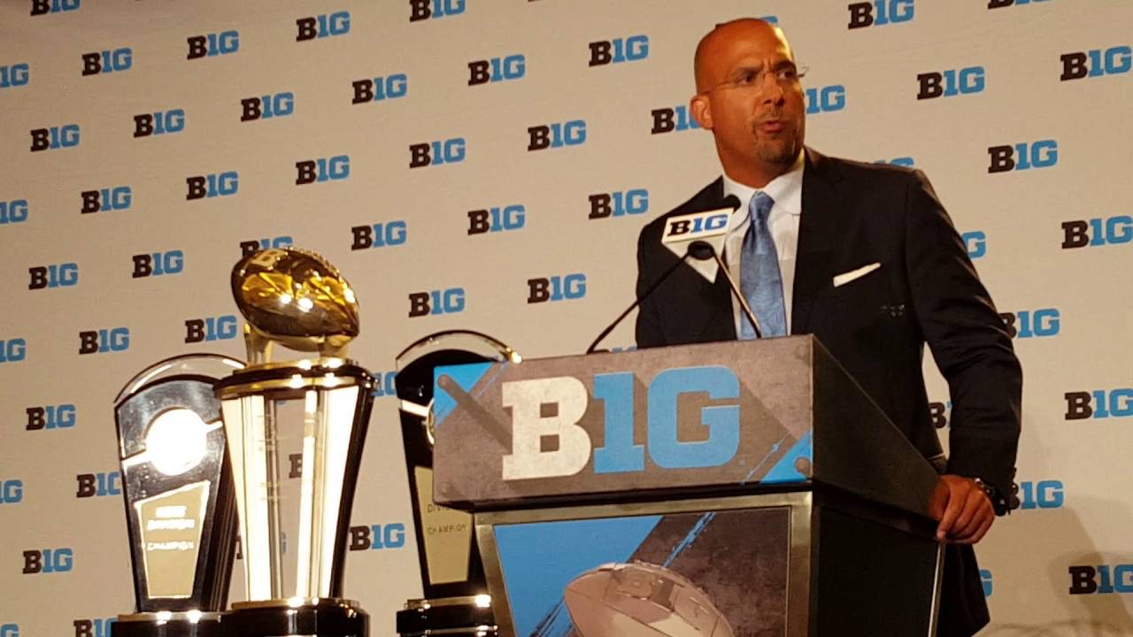 James Franklin, 2016 Big Ten media days