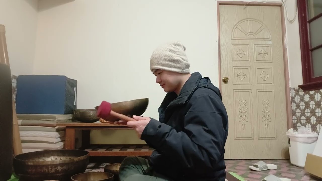 2026/1/13 敲缽，調心輪，三眼輪   凝神，定靜，減少思慮