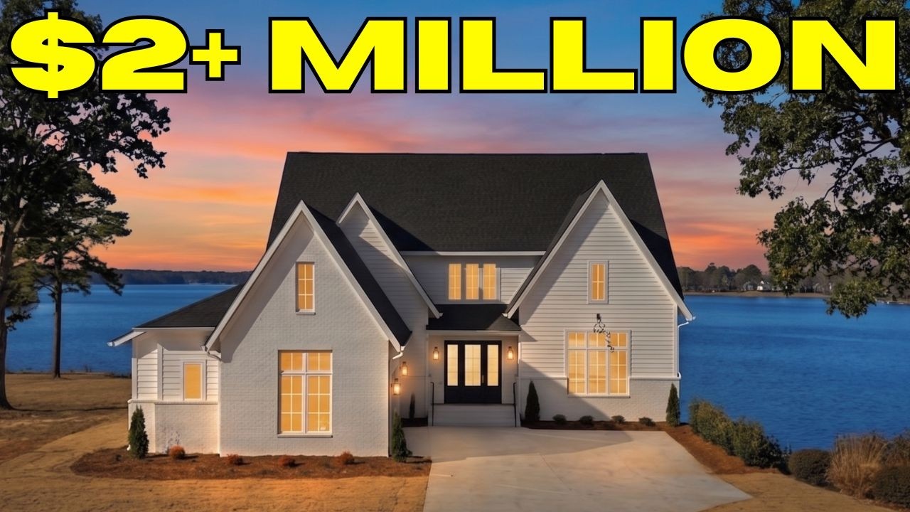 $2+ Million Dollar Lake Murray New Construction Home Tour