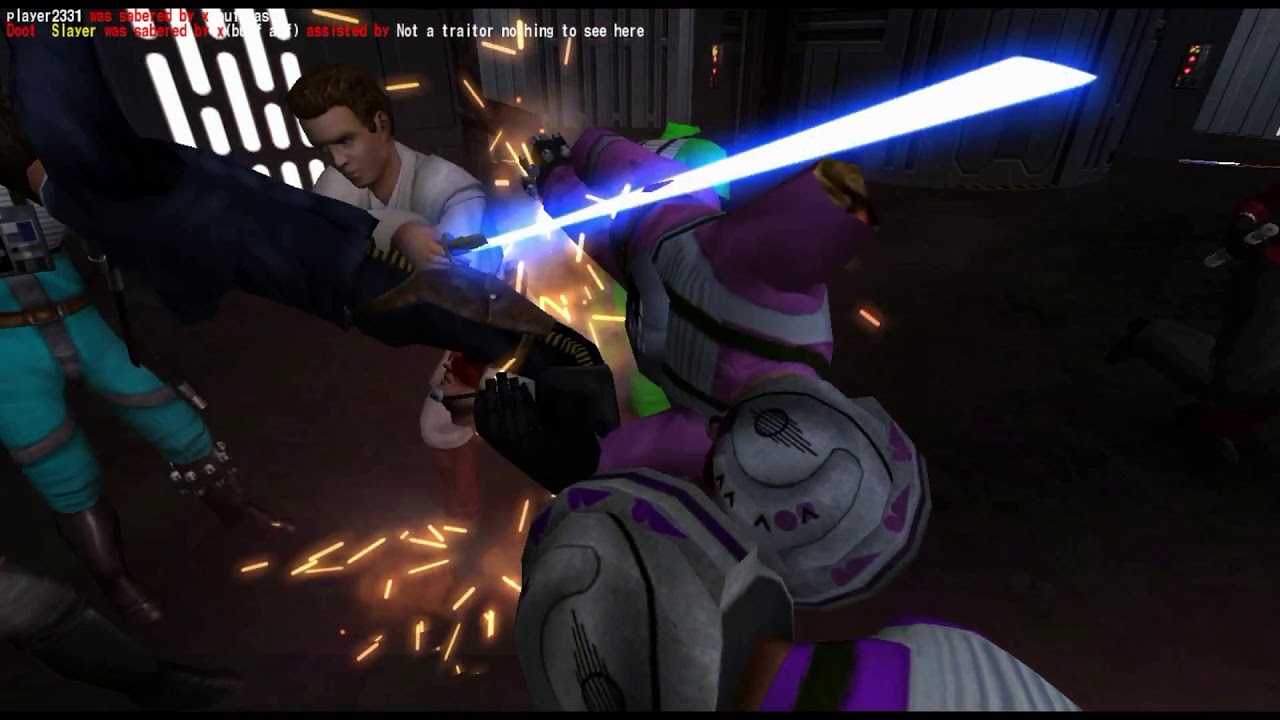 Anti-Trolling Mechanics #2 - Star Wars Movie Battles 2 [Jedi Academy Mod]