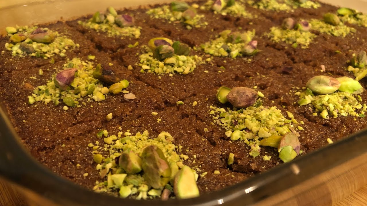 كنافة عربية غزاوية بالبرغل سهلة وسريعة مع مليحة الهاشم