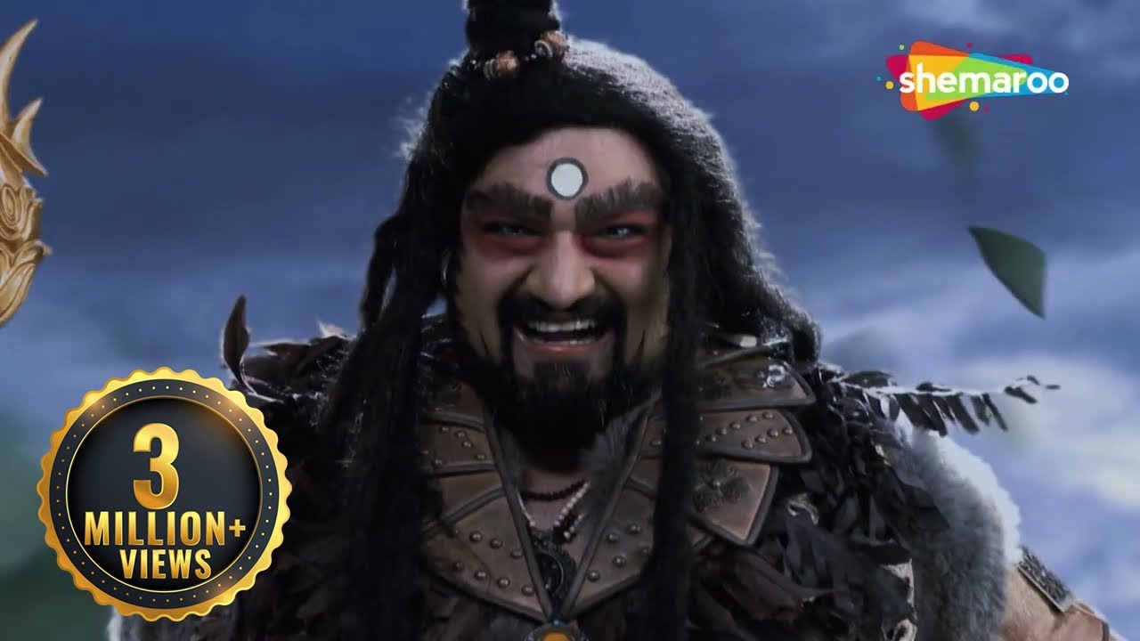 मायावी राक्षस ने किया शिव जी के त्रिशूल पर कब्ज़ा | Sankat Mochan Mahabali Hanumaan 552