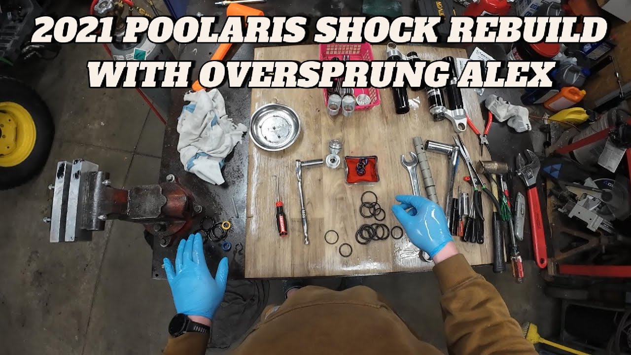 2021 Polaris Walker Evans Shock Rebuild. New Oil and Seals.