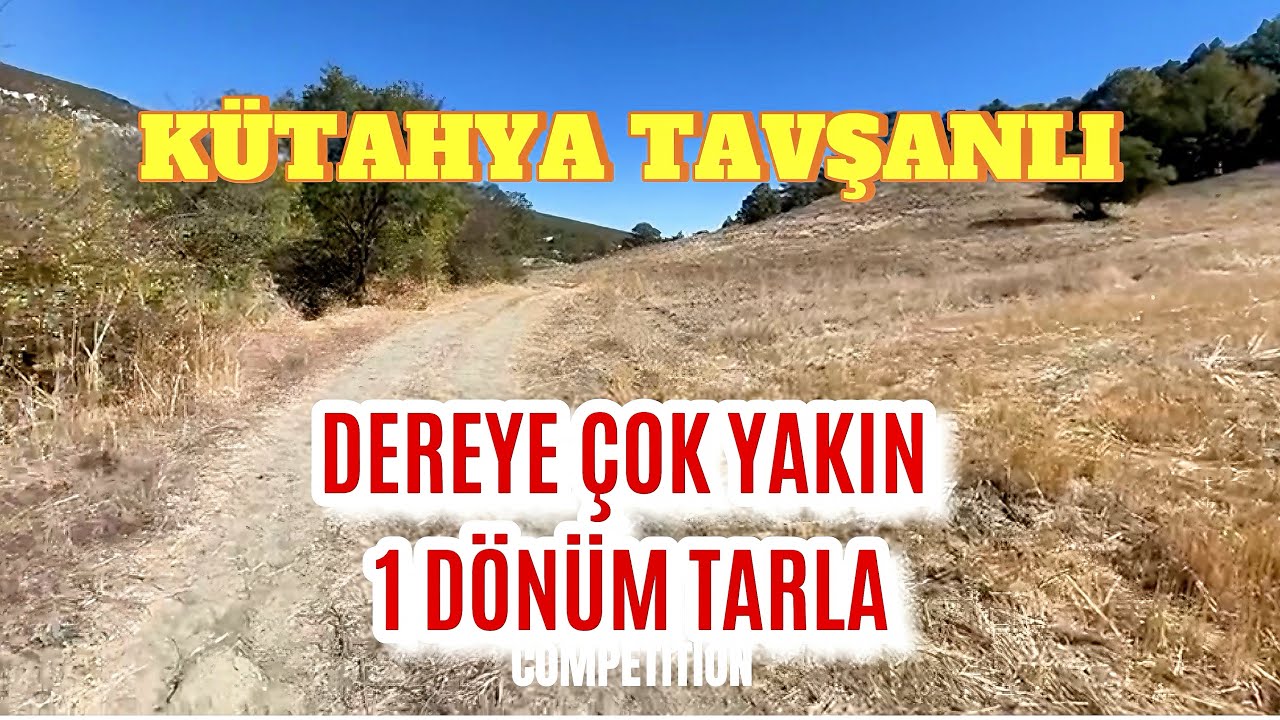 SATILDI 📣 Kütahya Tavşanlı Karapelit Köyü 1 Dönüm Satılık Tarla 72.000₺