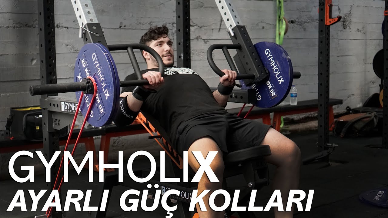 Gymholix Ayarlanabilir G&uuml;&ccedil; Kolları ve Belt Squat Eklentisi