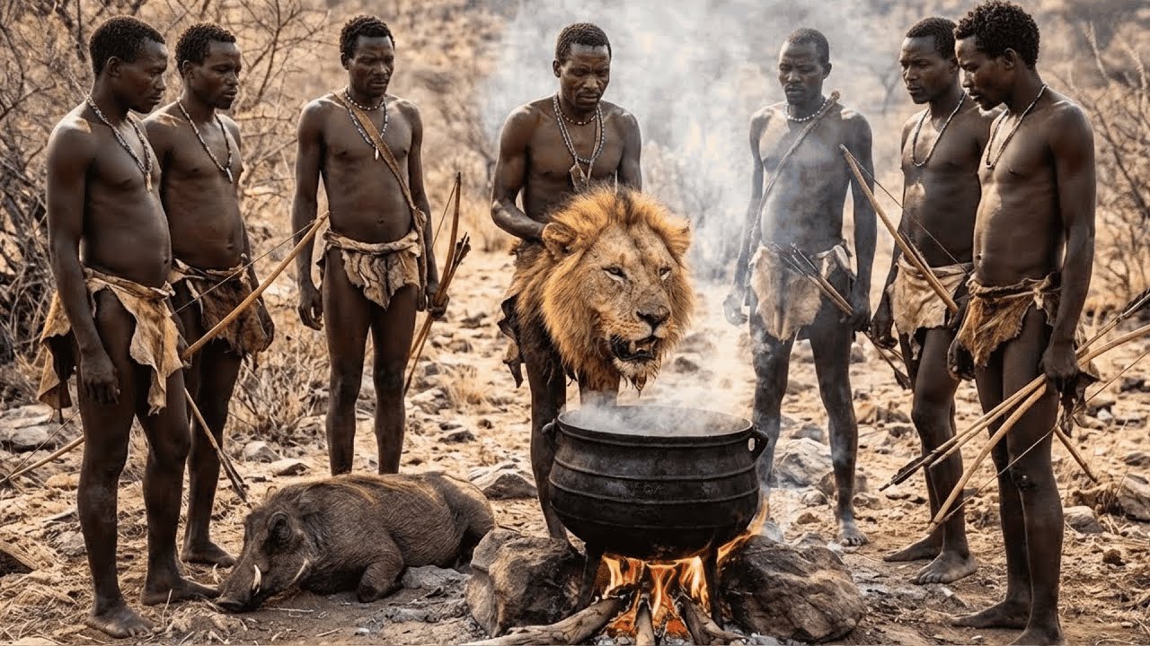 Hunting Here Is Madness: How the Hadzabe Enter Lion Territory — and Make It Out Alive