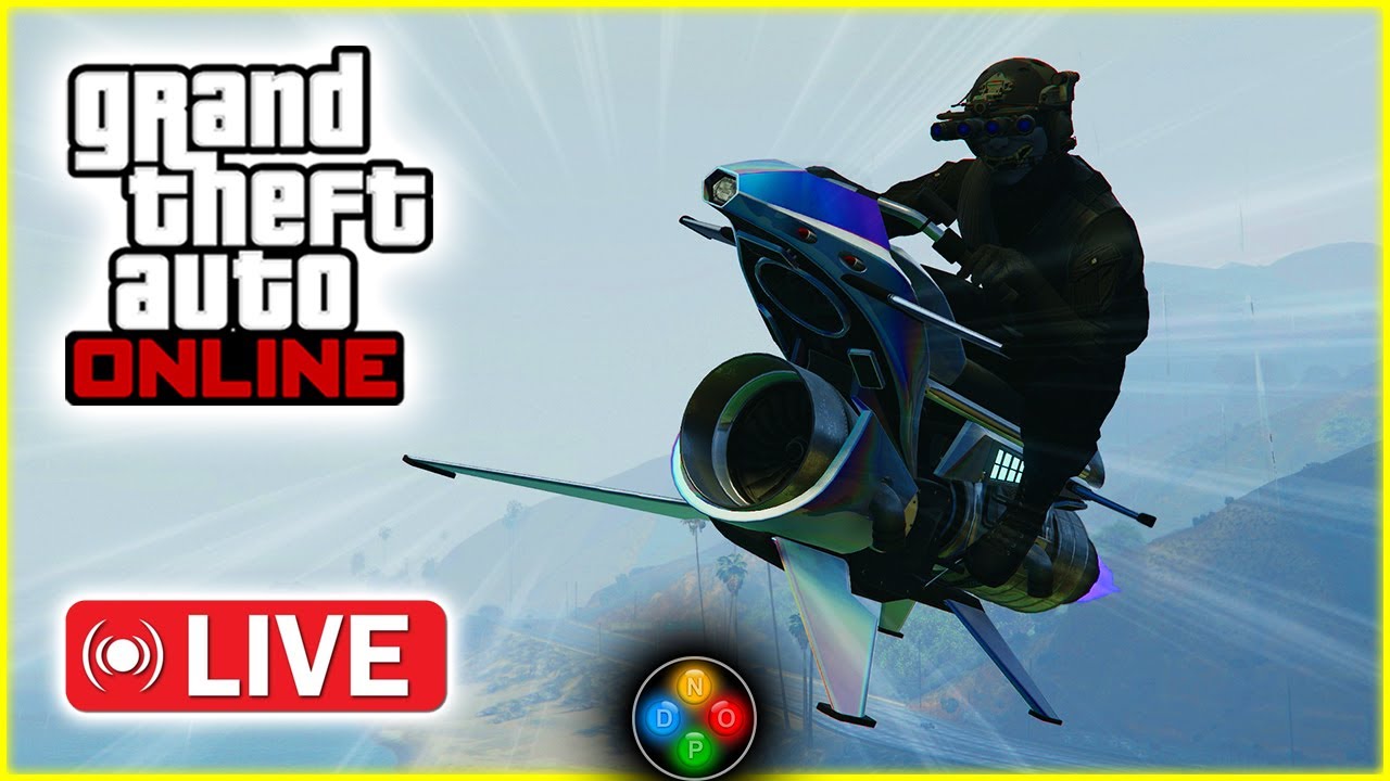 GTA Online Griefer Trashing With Fans LIVE!