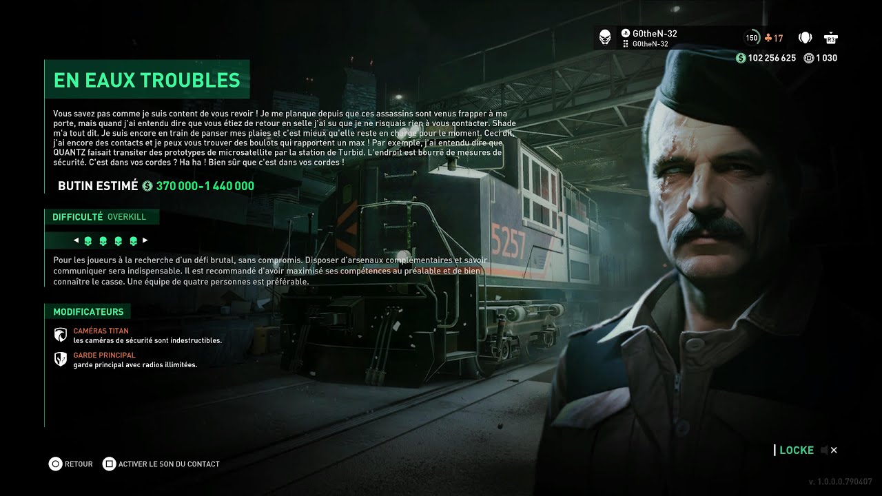 PAYDAY 3 : EN EAUX TROUBLES SANS MORT, TOUS LES SACS & EN FINESSE OVERKILL EN SOLO