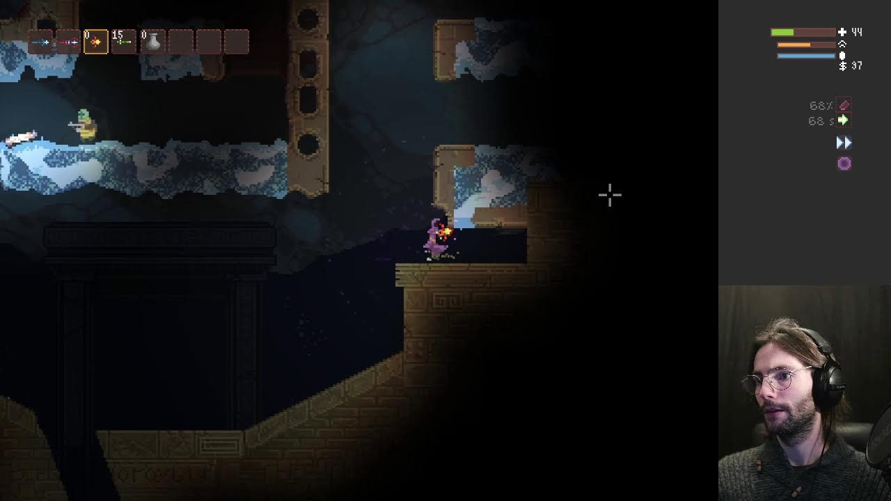Noita Speedruns and Theorycrafting (PB 3min 30s)