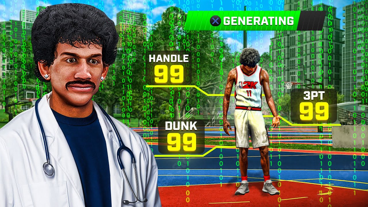 Может ли генератор случайных чисел создать ЛУЧШУЮ сборку в NBA 2K26?