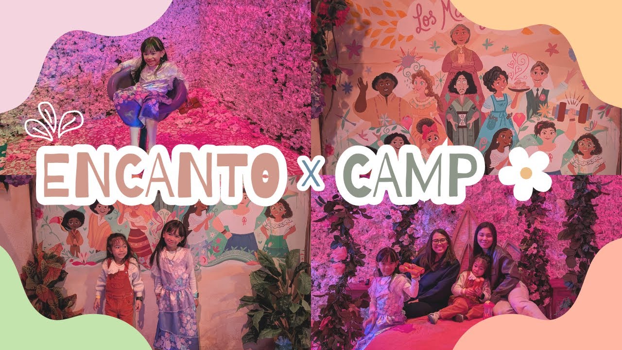 Vlog 51 | Inside the Disney Encanto x CAMP in Washington, DC (4K)
