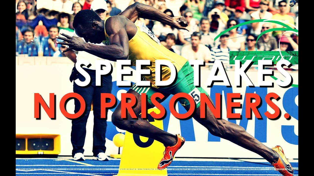 SPEED TAKES NO PRISONERS - Sprinting Motivation ft. Usain Bolt ᴴᴰ