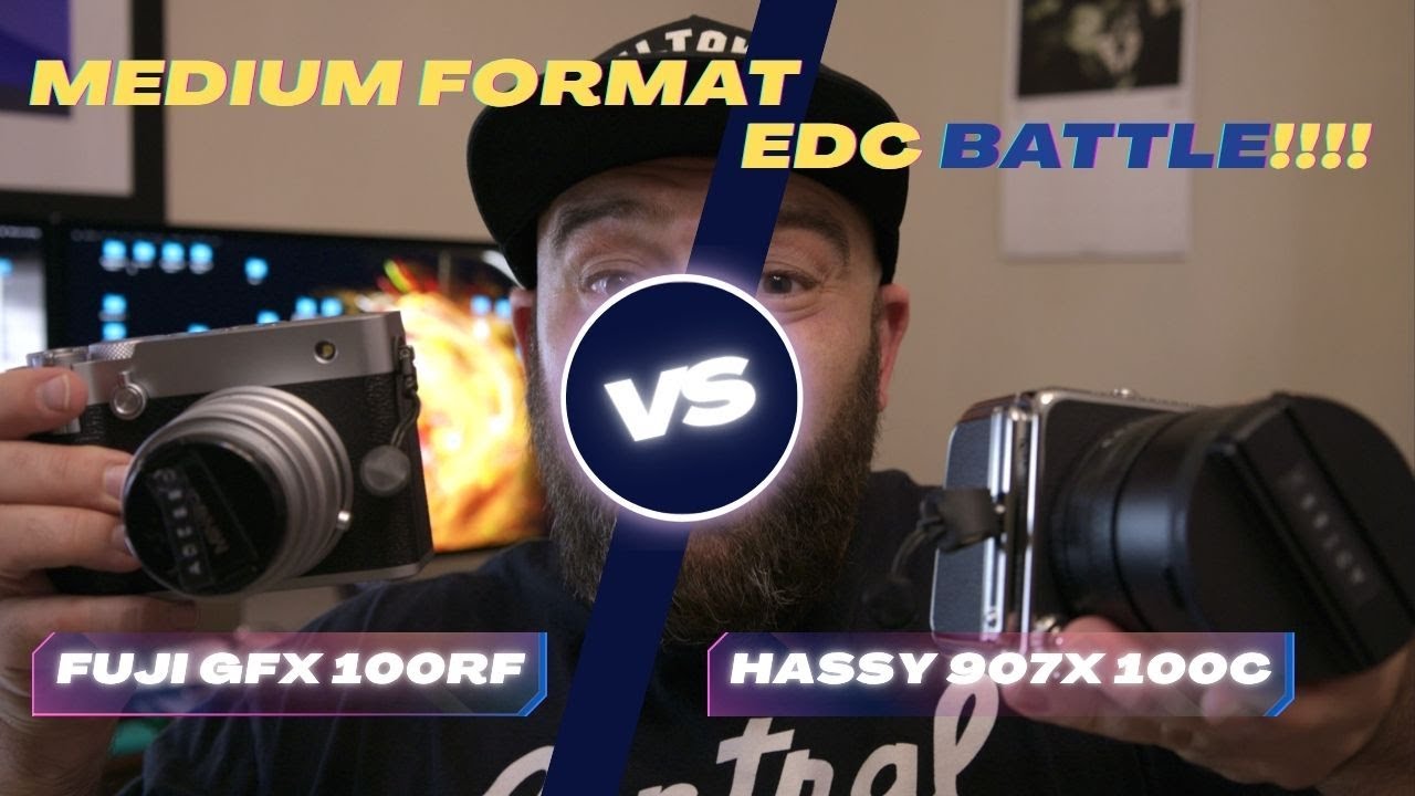 Fujifilm GFX 100RF vs. Hasselblad 907x 100c - MEDIUM FORMAT CAMERA BATTLE!!!!