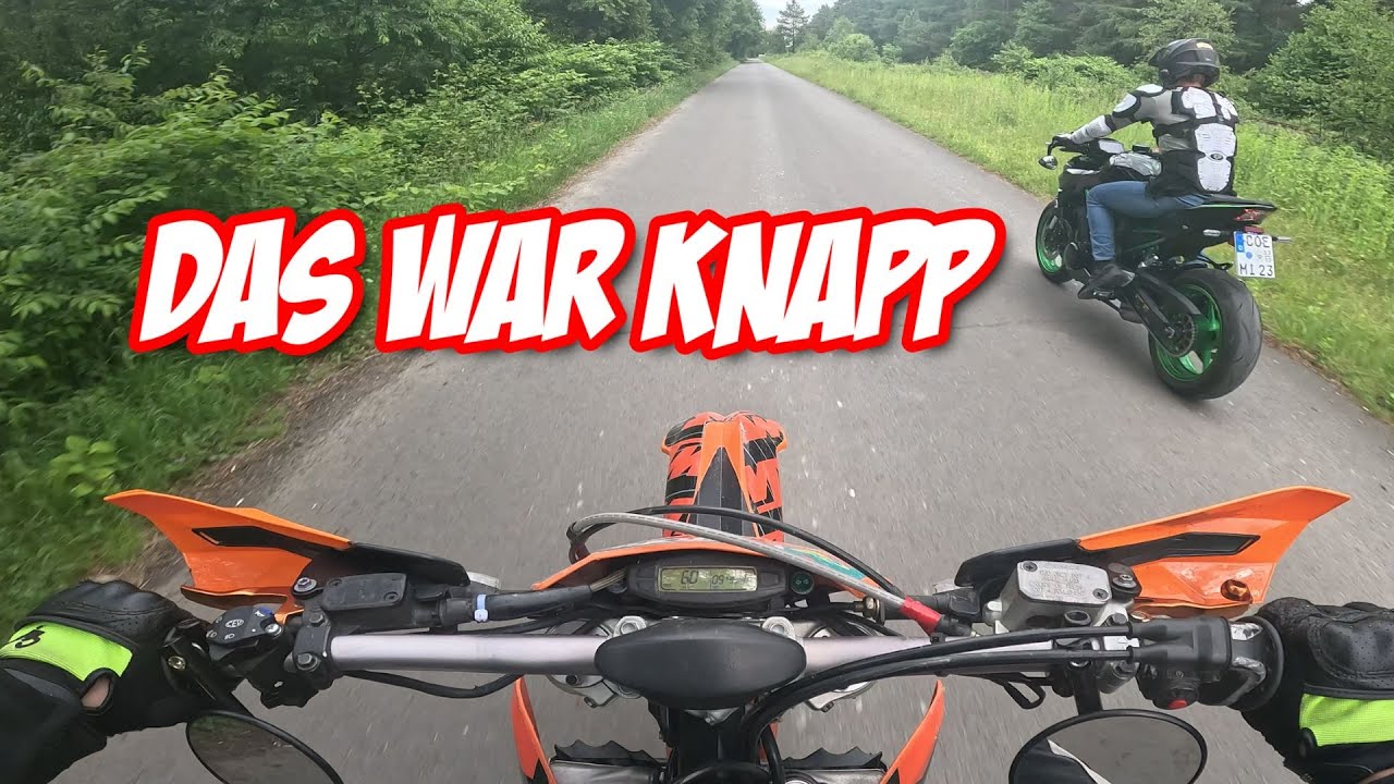 Ich FAHRE seine KTM EXC 450 | RENNEN gegen meine Z900 | Hartriders