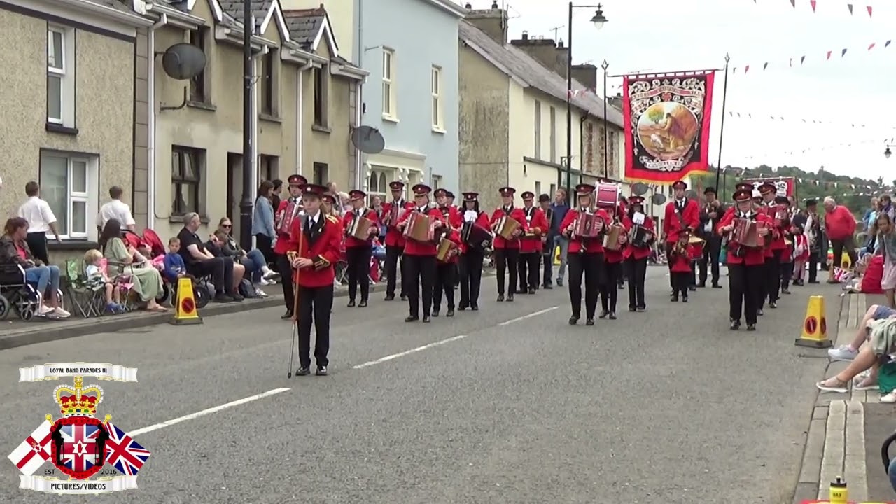 Ardess Accordion Band @ Co Fermanagh RBP Battle Of Newtownbutler in Derrygonnelly Parade 2025