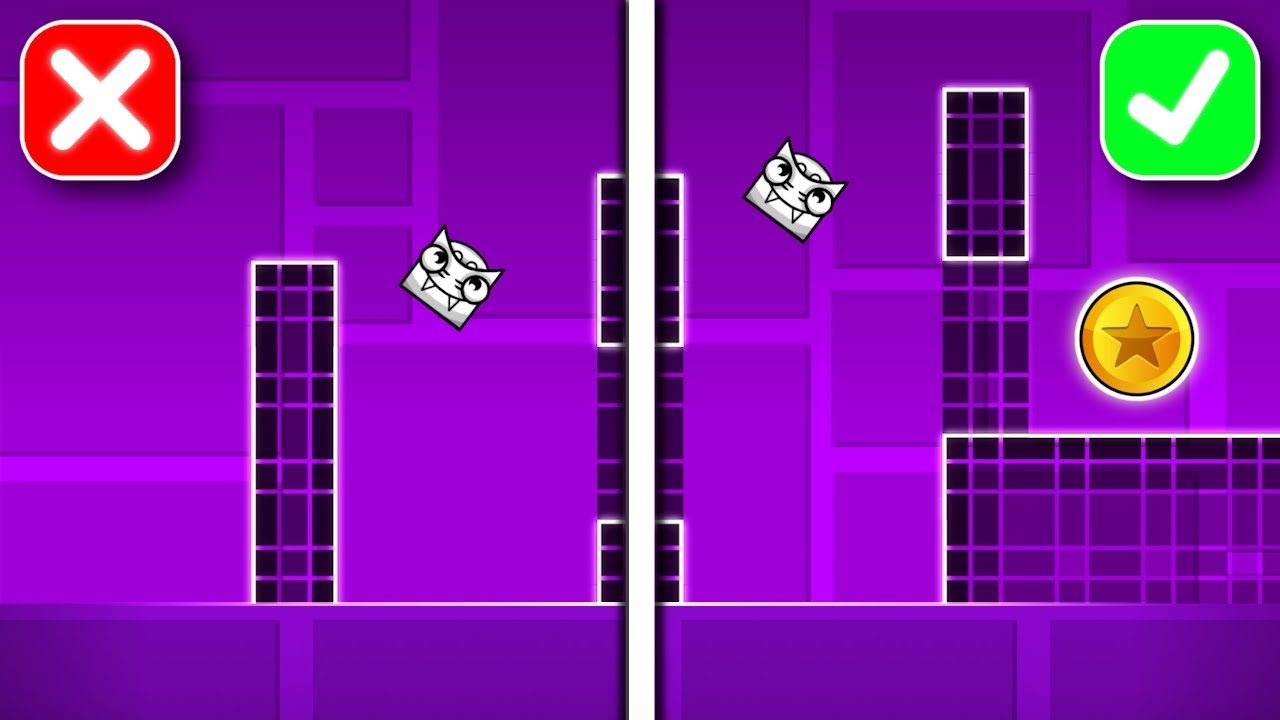 Сколько монет можно собрать ДРУГИМ СПОСОБОМ в Geometry Dash?