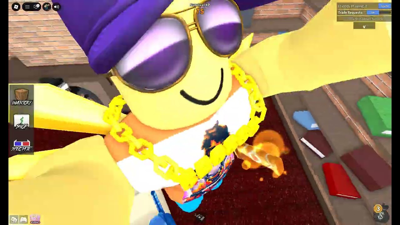 Playing mm2 for at least 10 minutes every day until the vc gang accepts me