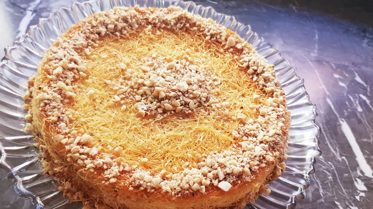 #الكنافة_بالمكسرات_ماكان_ما_سهل_ومذاق_لايقاوم#konafa#kataïf#