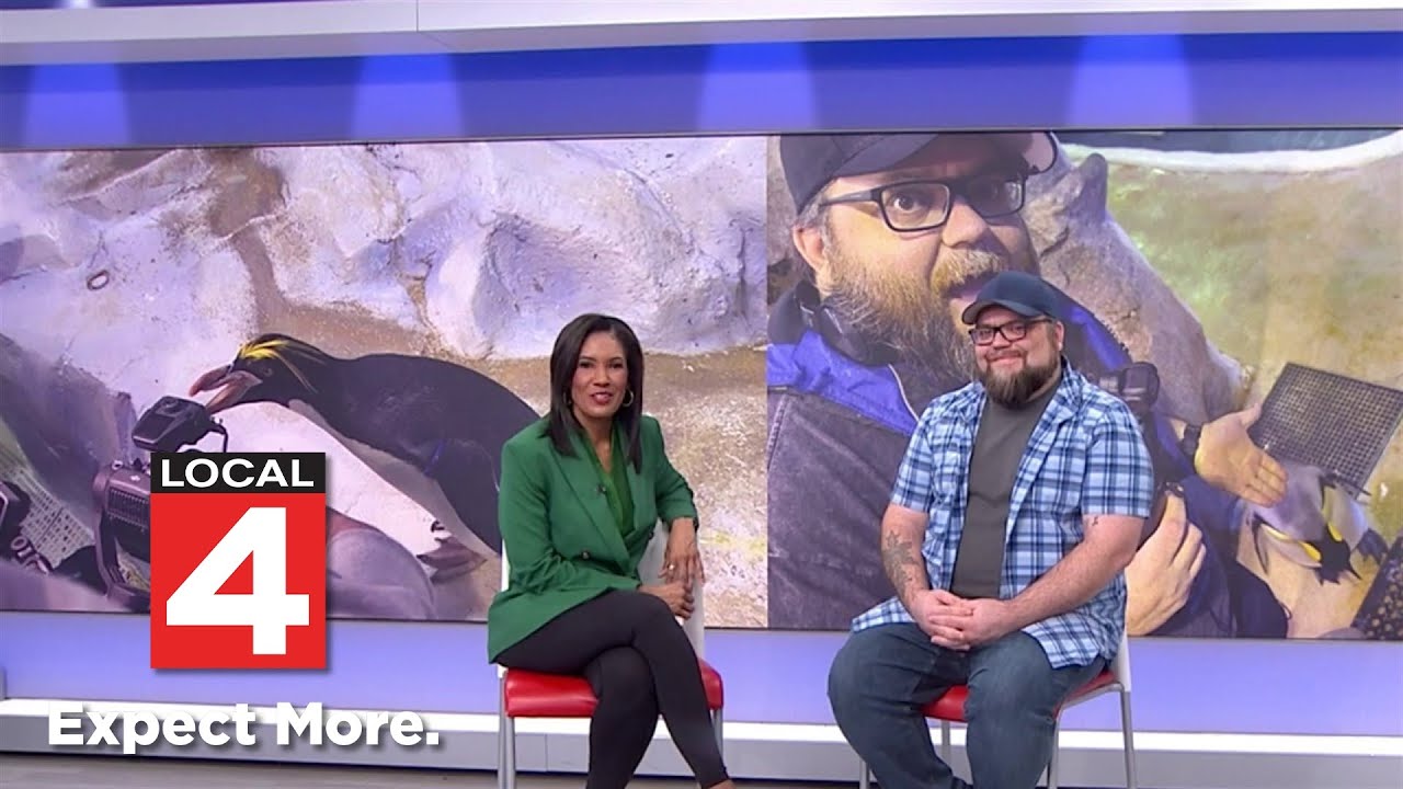 Познакомьтесь с любящими холод животными Детройтского зоопарка в эпизоде ​​«Детройтский зоопарк и...