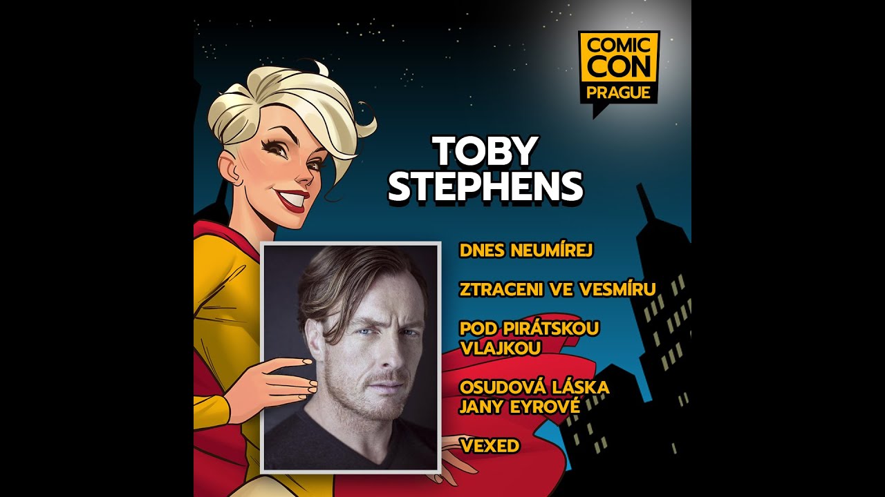 Toby Stephens | Comic-Con Prague 2021