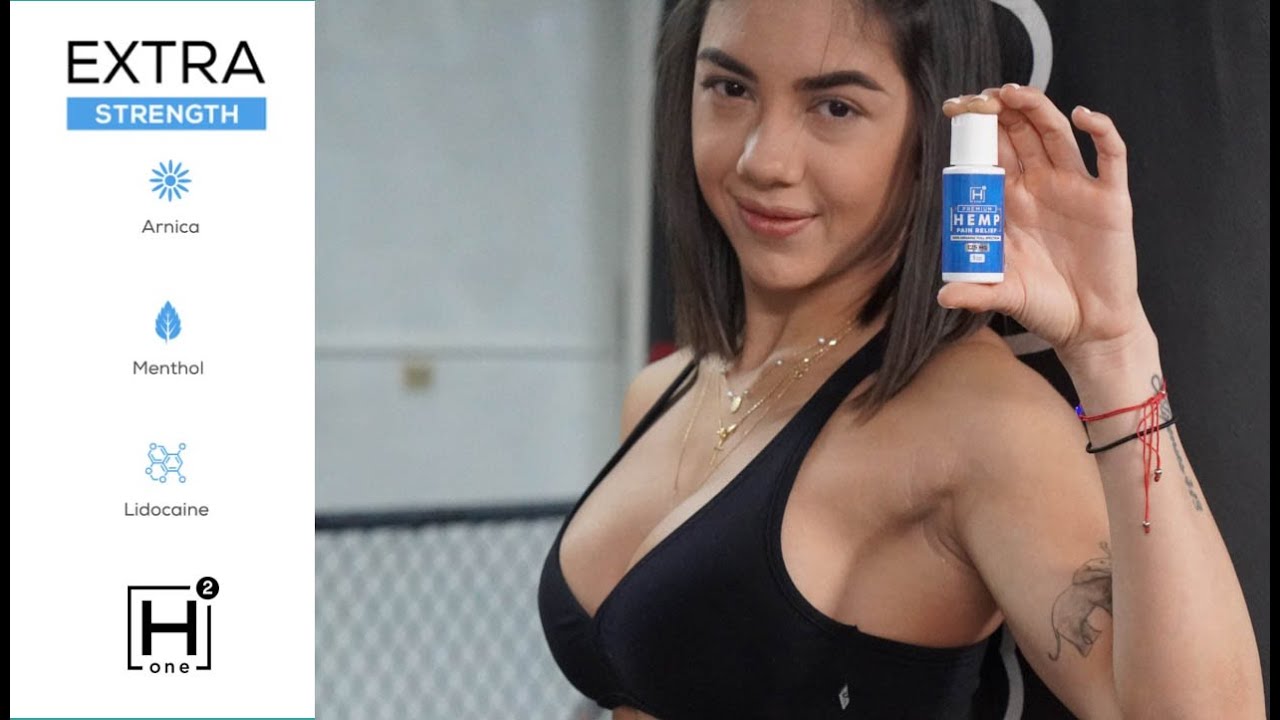 Emilmar Marchan recovering from a hard training session with Hemp Health One CBD Pain Relief Cream!