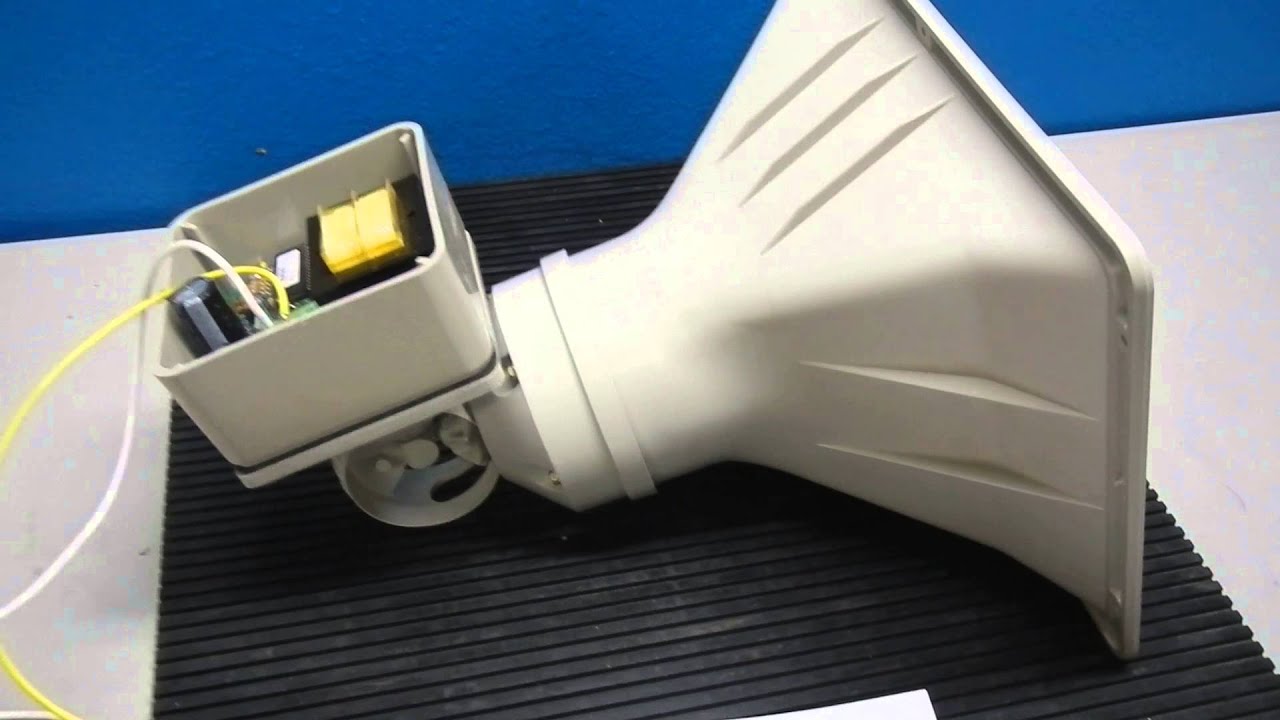 Federal Signal SST MV Horn Test