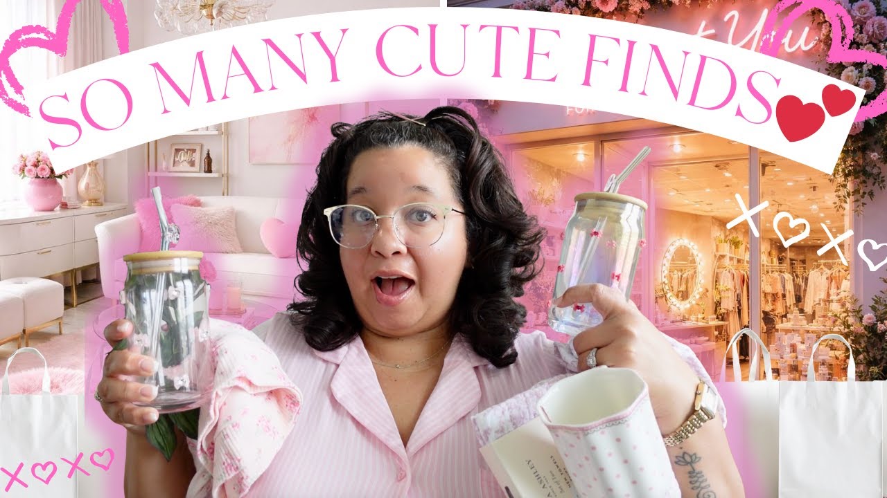 Valentine's Day Shopping Haul | SO MANY CUTE FINDS ♥| HomeGoods, TJ Maxx + Michaels