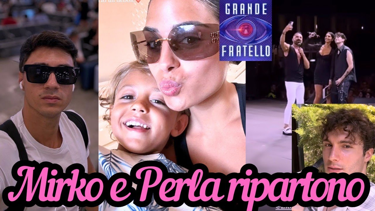 MIRKO e PERLA lasciano Sharm | FEDERICO in vacanza | ANTONELLA sul palco | LETIZIA con le amiche