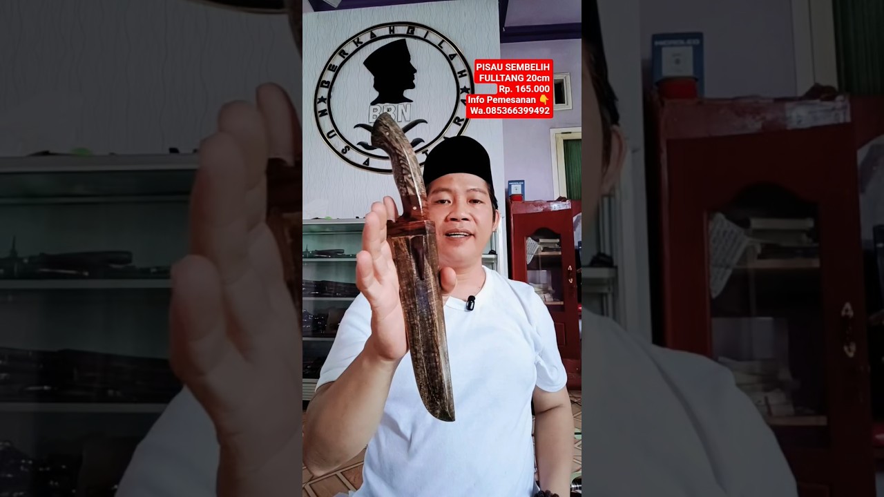 PISAU SEMBELIH EKONOMIS FULLTANG 20cm