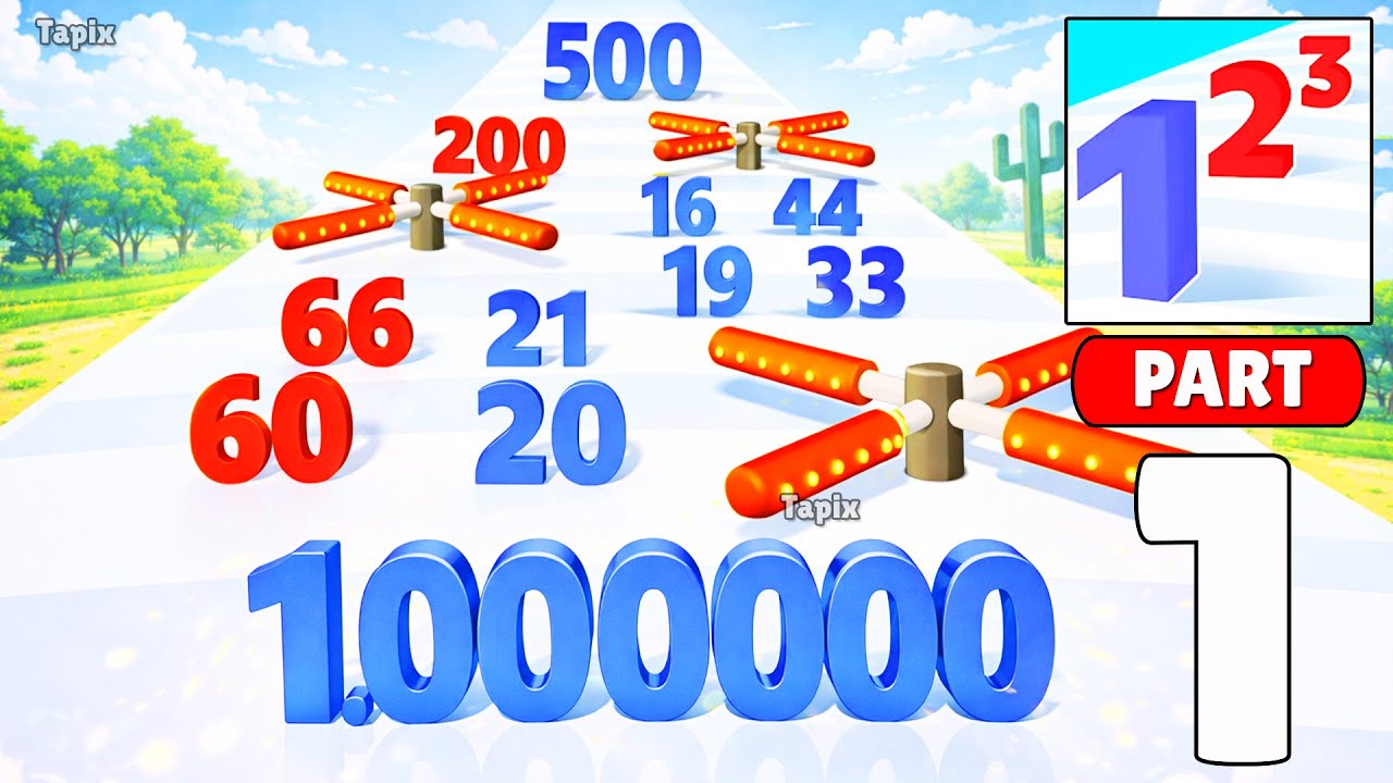 Number Master Run – Ultimate Merge & Run Gameplay Walkthrough (iOS, Android)
