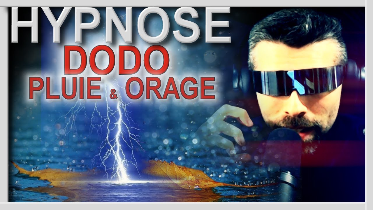 Tu vas dormir avec la pluie et l'orage avec cette hypnose ! (1h00)
